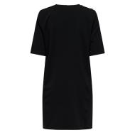 Robe Droite Noir Femme JDY Life Button vue 2