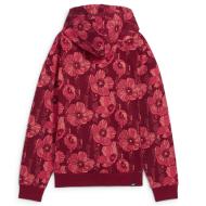 Sweat Rouge/Rose Femme Puma Aop vue 2