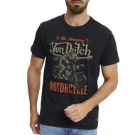 T-Shirt Noir Homme Von Dutch ARTS pas cher