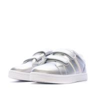 Baskets Blanche Argent/Blanc Fille Kappa Logo Alpha 2V vue 6