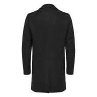 Manteau Noir Homme Only & Sons Maylon vue 2