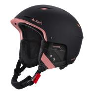 Casque de Ski Noir/Rose Femme Cairn Reveal