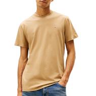 T-shirt Beige Foncé Homme Tommy Hilfiger Tjm Slim Linear pas cher