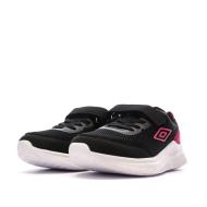 Baskets fille Umbro Nateo Noir/Rose – Style et confort sportif vue 6