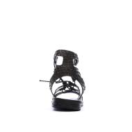 Sandales Noir Femme Replay Manila Slave vue 3