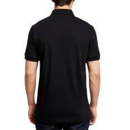 Polo Noir Homme Lee Cooper GLC2046 vue 2