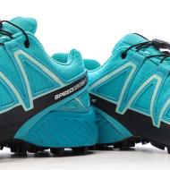 Chaussures de randonnées Turquoises Homme/Femme Salomon Speedcross vue 7