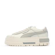 Baskets Écru/Gris Femme Puma Mayze Crashed Selflove