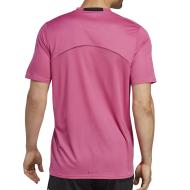 Maillot de sport Rose Homme Adidas D4m Hiit vue 2