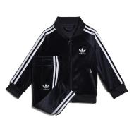 Survêtement Noir Garçon Adidas Velourset pas cher