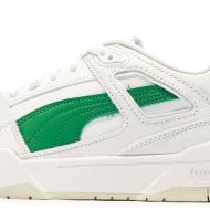 Baskets Blanche/Verte Homme Puma Slip stream vue 7