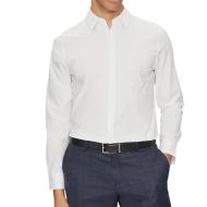 Chemise Blanc Homme Calvin Klein Jeans Solid pas cher