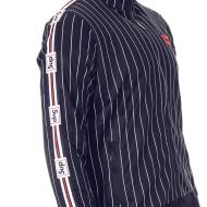 Veste Zippé Marine Homme Supreme Grip STRIPES vue 3