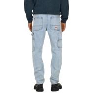 Jean Droit Bleu Clair Homme Only & Sons Sedge Straight vue 2