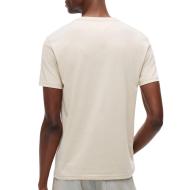 T-shirt Beige Clair Homme Tommy Hilfiger Tjm X Slim Jaspes vue 2