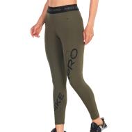 Legging Kaki Femme Nike 7/8 training PRO pas cher