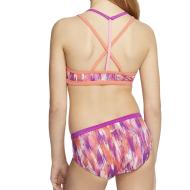 Maillot de Bain Rose/Violet Femme Nike Gx4 vue 2