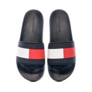 Claquettes Marine Homme Tommy Hilfiger Slippers vue 3