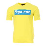 T-shirt Jaune/Bleu Homme Supreme Italfigo