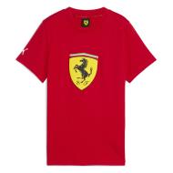 T-Shirt Rouge Garçon Puma Ferrari Kids Colored