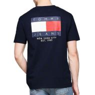 T-shirt Marine Homme Tommy Hilfiger Sig vue 2