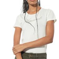 T-shirt Blanc Femme Kaporal Krak