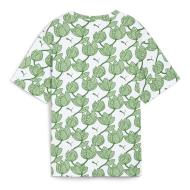 T-shirt Blanc/Vert Femme Puma Ess+ Blossom vue 2