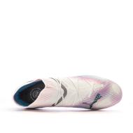 Chaussures de foot Blanches/Roses Homme Puma Future 7 Ultimate vue 4