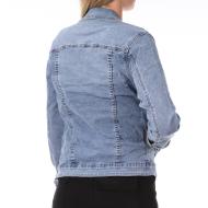 Veste en Jean Bleu Femme Monday Premium vue 2