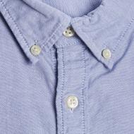 Chemisette Bleu Clair Homme Jack & Jones Hoxford Shirt vue 2