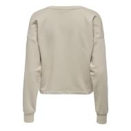 Sweat Beige Femme ONLY PLAY Mix Box vue 2