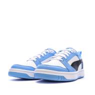 Baskets Turquoise/Blanc Garçon Rebound Low vue 6
