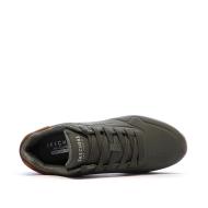 Baskets Grises Homme Skechers Uno vue 3