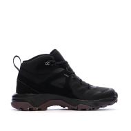 Schwarze Damen-Wanderschuhe Salomon Exeo Mid Ansicht 2