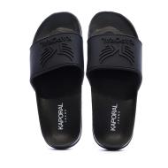 Claquettes Noir Femme Kaporal Bapo vue 3