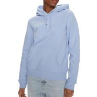 Sweat à Capuche Bleu Femme Tommy Hilfiger Linear