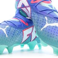 Chaussures de Foot Bleues Homme Puma Future 7 Ultimate FG/AG vue 7