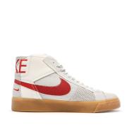 Baskets Grise/Rouge Homme Nike Sb Zoom Blazer vue 2