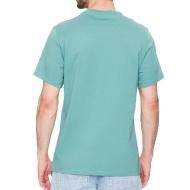 T-shirt Vert Homme Converse Hero vue 2