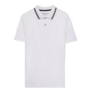 Polo Blanc Homme Teddy Smith Miky pas cher