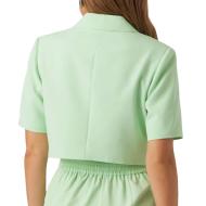 Blazer Vert Femme Mamalicious Nomy vue 2