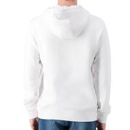 Sweat à Capuche Blanc Homme Teddy Smith Script vue 2