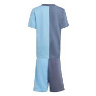 Adidas IS2677 Set für Jungen in Türkis/Marineblau Ansicht 2