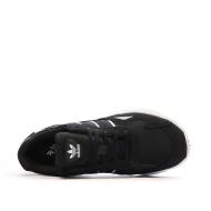 Baskets Noires/Blanches Femme Adidas Falcon vue 4
