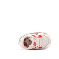 Baskets Blanches/Rouges Garçon Nike Max 90 vue 4