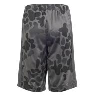 Short Gris Garçon Adidas J Tr-es Aop vue 2