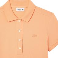 Polo Orange Femme Lacoste PF5462 vue 2