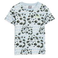 T-shirt Bleu Garçon Puma Mix pas cher