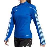 Haut d'entraînement Bleu Femme Adidas Tiro 23 pas cher