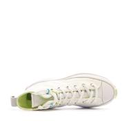 Baskets Blanches/Roses/Bleu Femme Converse Run Star Hike vue 4